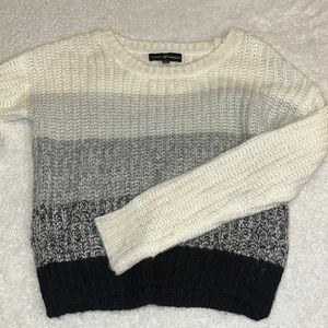 Striped Cropped Sweater